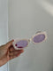 Candy Color Block Retro Glasses
